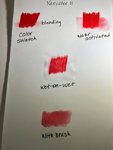 Neocolor II Swatches